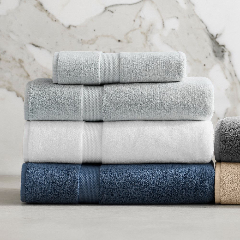 Chambers® Heritage Turkish 800-Gram Solid Towels set of 6 (Alpine grey)