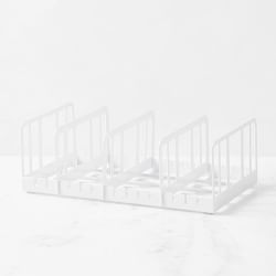 Hold Everything Metal Powder Coat Lid Organizer