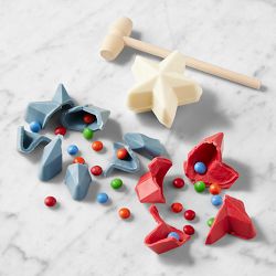4th of July Chocolate Breakable Stars, Set of 2