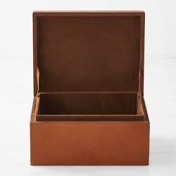 Brown Leather Box