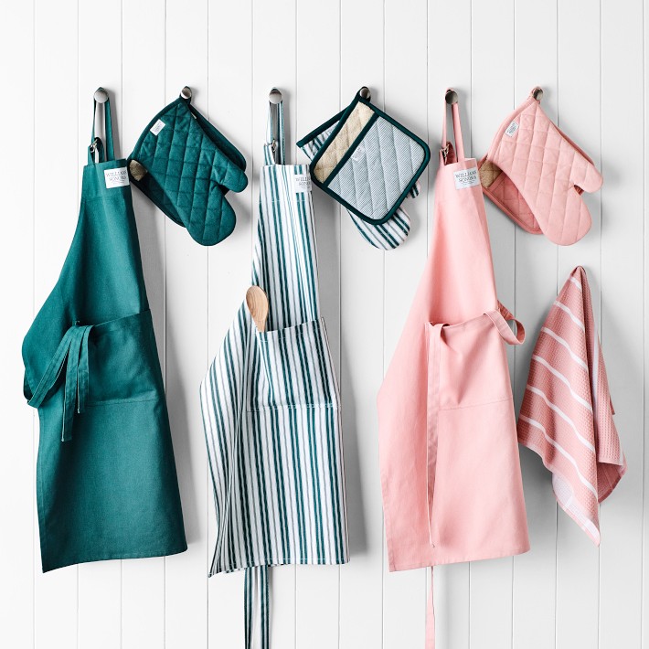 WILLIAMS-SONOMA 新品！クラッシックストライプ・エプロン 新品未使用】 Williams Sonoma クラシック ストライプ エプロン - メルカリ