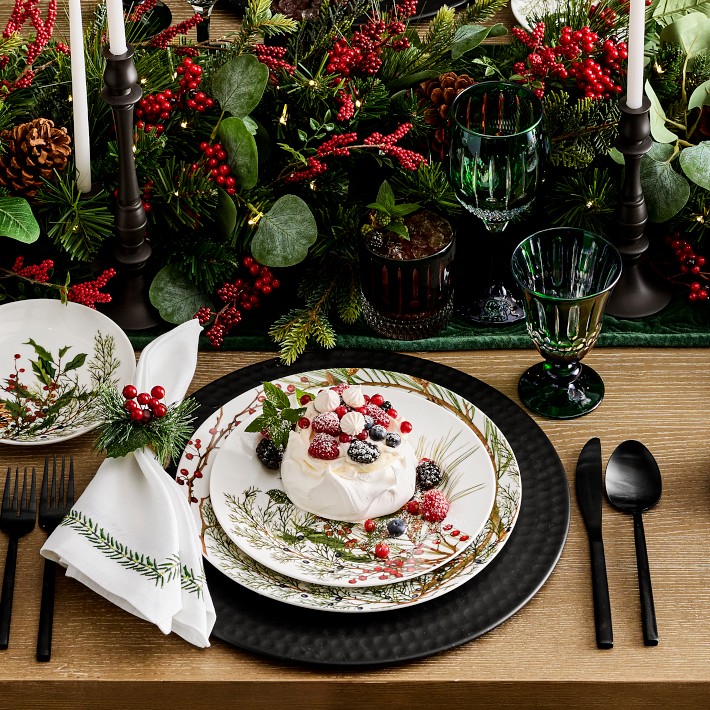 Woodland Berry Salad Plates - Set of 4 | Williams Sonoma