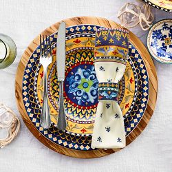 Sicily Outdoor Melamine Dinner Plates