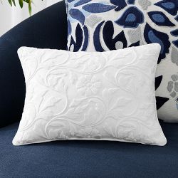 Heritage Linen Embroidered Pillow Cover