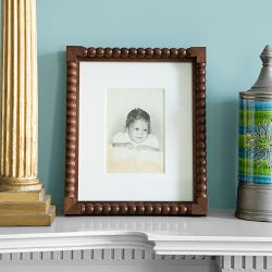 Sheila Bridges x Williams Sonoma Home Turned Walnut Picture Frames