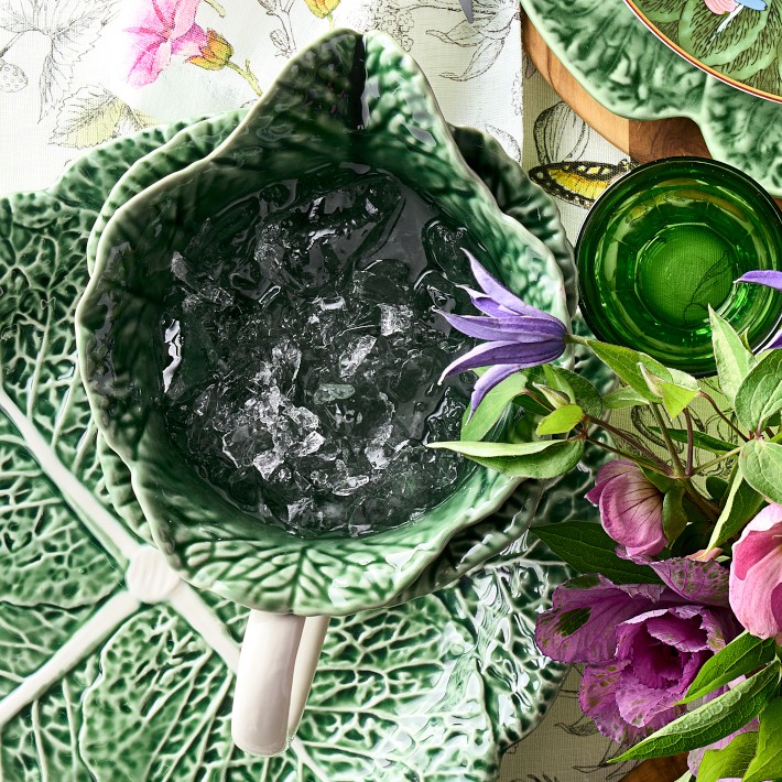 Bordallo Pinheiro Cabbage Pitcher | Williams Sonoma