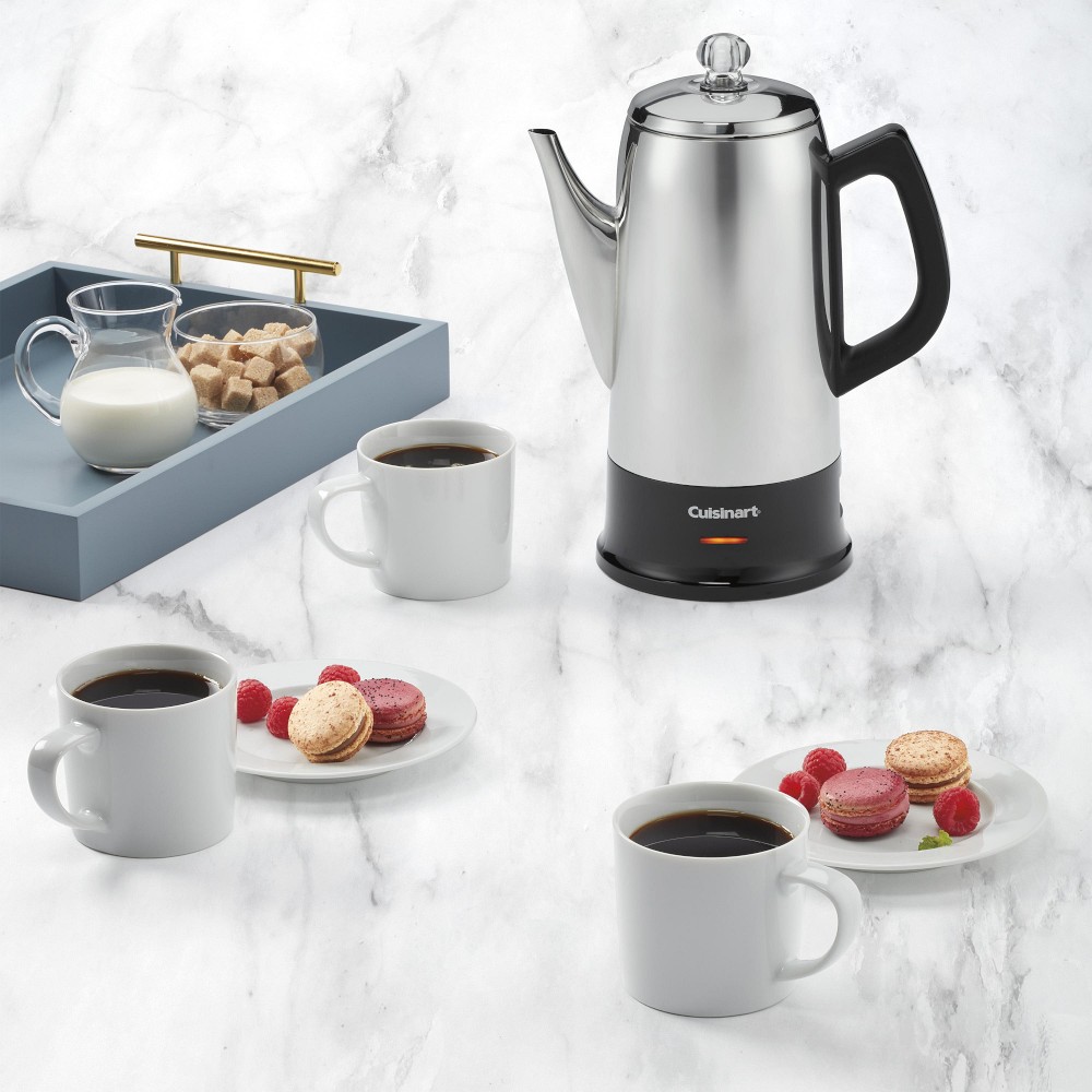 Cuisinart Classic Stainless-Steel Percolator, 12-cup - 12-cup