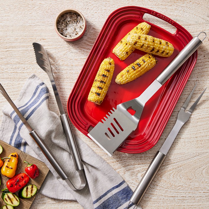 Le Creuset Alpine Outdoor BBQ Tools Set (5-Piece) | Williams Sonoma