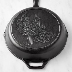 Lodge Seasoned Cast Iron Cardinal Skillet, 10 1/4"