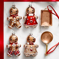 Gingerbread Buddies Ornaments, Set of 4