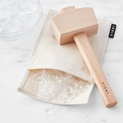 Viski Lewis Ice Bag and Mallet