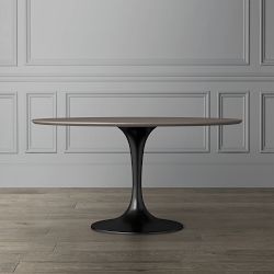 Tulip Round Dining Table &amp; Chieti Dining Side Chairs (42" - 56")