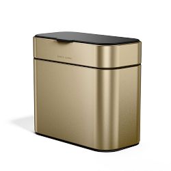 simplehuman compost caddy matte gold