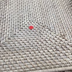 OPEN BOX: Hapao Rectangle Tray, Light Wash, Large