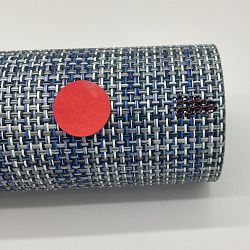 OPEN BOX: Chilewich Mini Basketweave Table Runner, Chambray