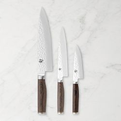 Shun Premier Starter Knives, Set of 3, Walnut