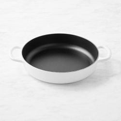 Le Creuset Enameled Cast Iron Everyday Braiser Pan, 3-Qt., White