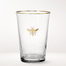 Gold Bee Tumblers, Set of 4