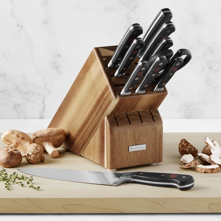 Wüsthof Classic Knife Block, 15-Piece Set | Williams Sonoma