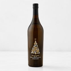 Williams Sonoma House Extra Virgin Olive Oil in Holiday Bottle