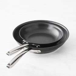 Williams Sonoma Thermo-Clad™ Nonstick 2-Piece Fry Pan Set, 8 1/2" & 10 1/2"