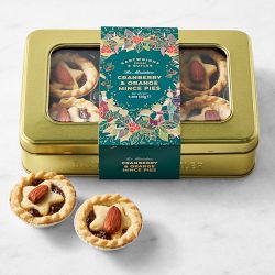 Cartwright & Butler Cranberry Orange Mini Mince Pies in Window Tin