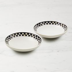 MacKenzie-Childs Everyday Stoneware Pinch Bowls, Set of 2