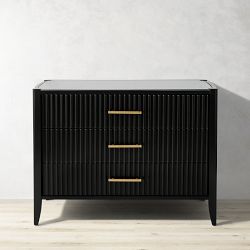 black dresser and night stands Savanna Nightstands and Dresser Set main image 0