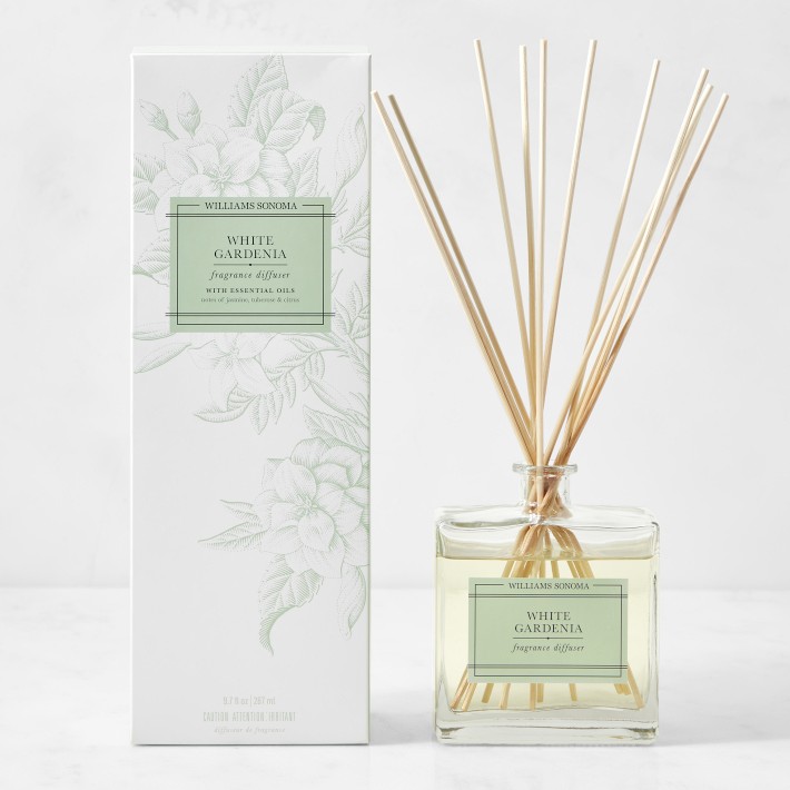 White Gardenia Diffuser 9.7oz | Williams Sonoma