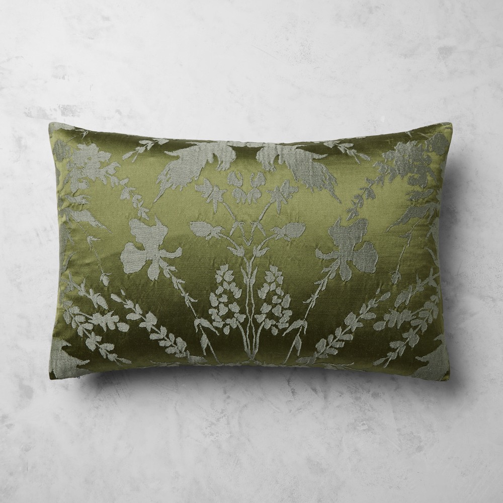 Josh Young x Williams Sonoma Home Jardiniere Pillow Cover - 14" X 22", Laurel