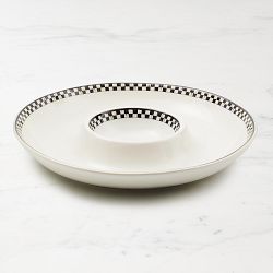 MacKenzie-Childs Everyday Stoneware Chip & Dip Tray