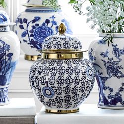 Ginger Jar with Gold Detail