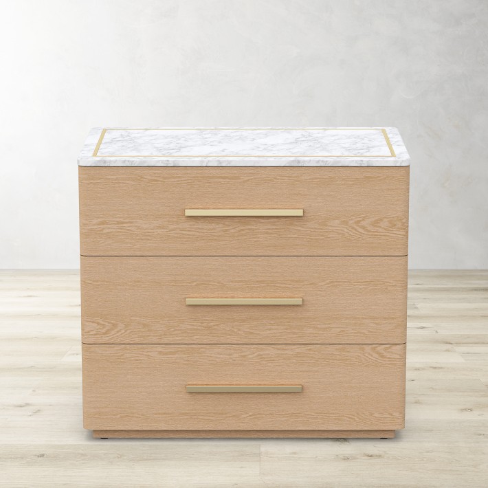 Angelo 3-Drawer Power Nightstand (34