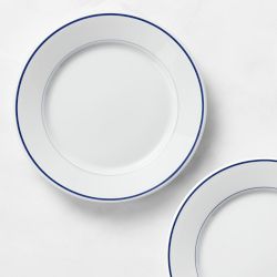 Apilco Tradition Blue-Banded Salad Plates