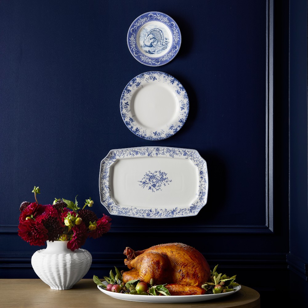 English Floral Rectangular Platter by Williams Sonoma Home