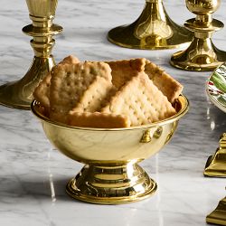 Heirloom Gold Footed Condiment Bowl