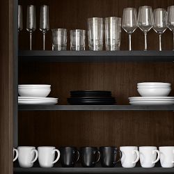 Open Kitchen by Williams Sonoma Matte Coupe Dinner &amp; Salad Plates, Set of 8