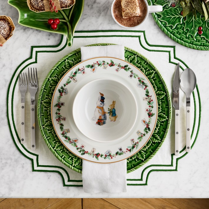Peter Rabbit™ Christmas Cereal Bowls | Williams Sonoma