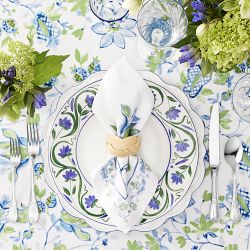 AERIN x Williams Sonoma Braided Woven Napkin Rings, Set of 4