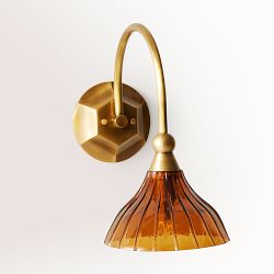 Amelia Sconce, Amber Glass
