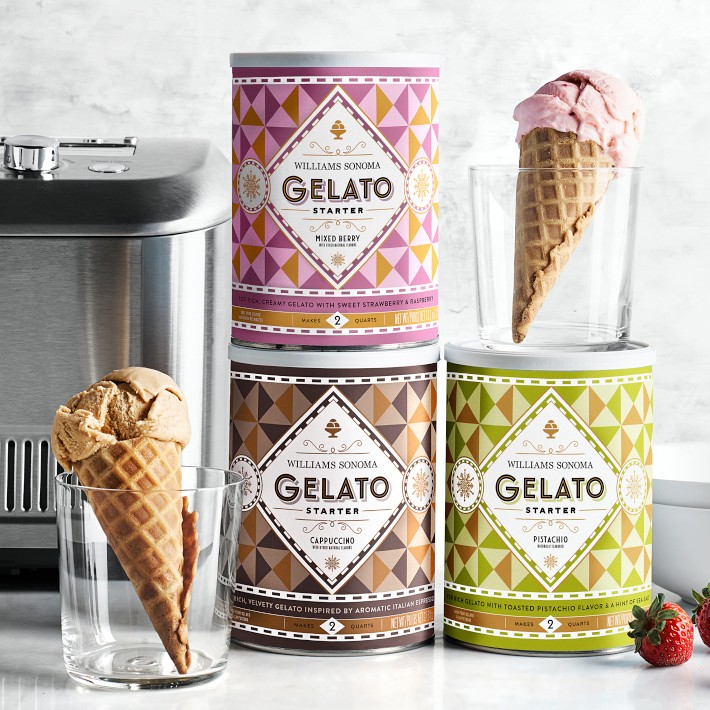 Gelato Starter, Cappuccino – Espresso Creamy | Williams Sonoma