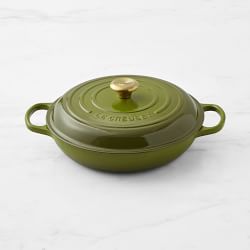 Le Creuset Signature Enameled Cast Iron Braiser, 3.5-Qt., Olive