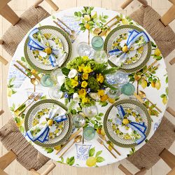 Limone Round Tablecloth