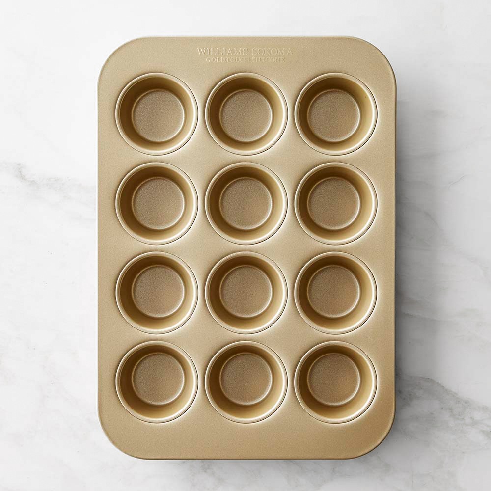 Williams Sonoma Goldtouch® Silicone Nonstick 12-Cup Muffin Pan