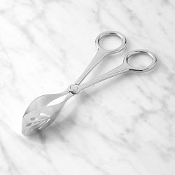 Robert Welch Kingham Scissor Handle Tongs, Small