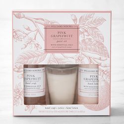 Williams Sonoma Pink Grapefruit Guest Set