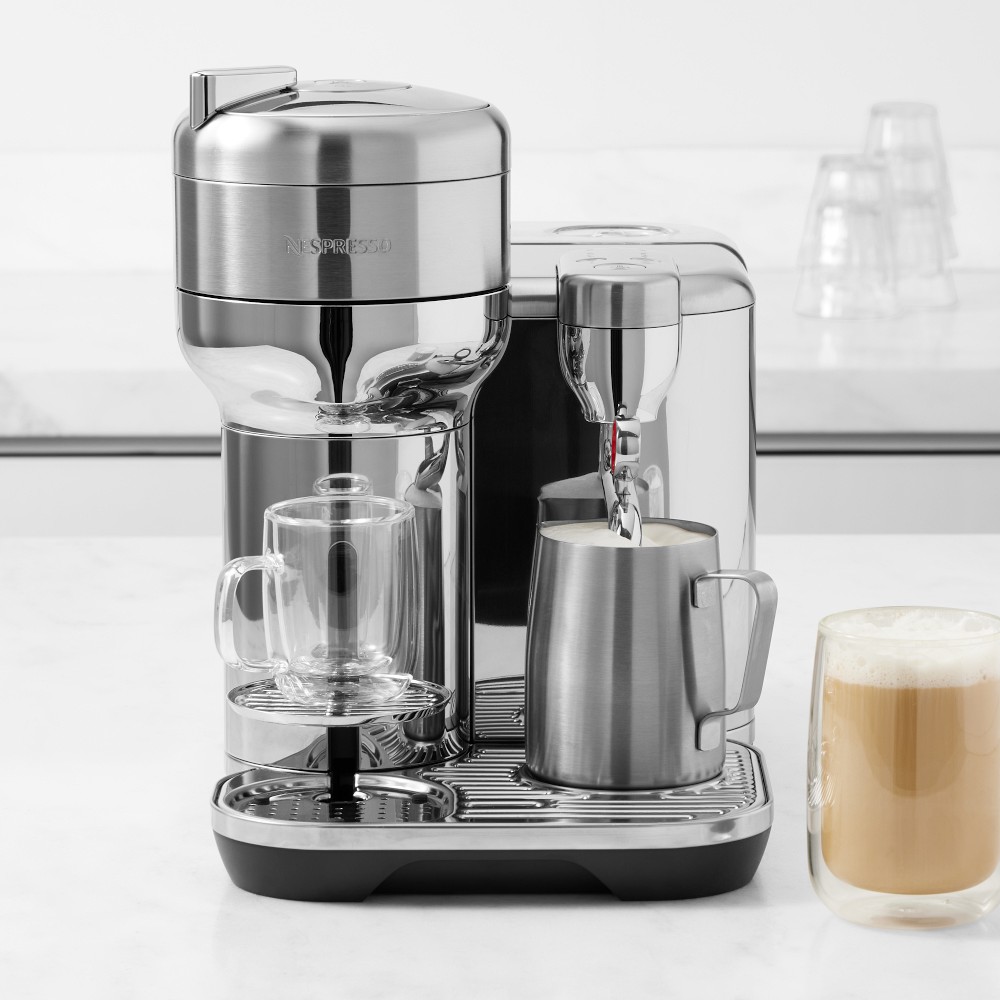 Nespresso Vertuo Creatista® Espresso Machine by Breville Stainless Steel Color