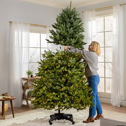 Balsam Hill Most Realistic Balsam Fir Flip Faux Tree