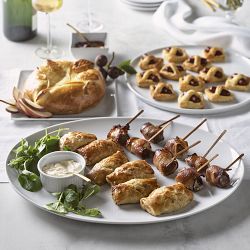 Bacon Wrapped Beef Tenderloin with Gorgonzola, Set of 12