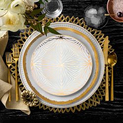 ANNA New York Talianna Lily Pad Salad Plates, Set of 4